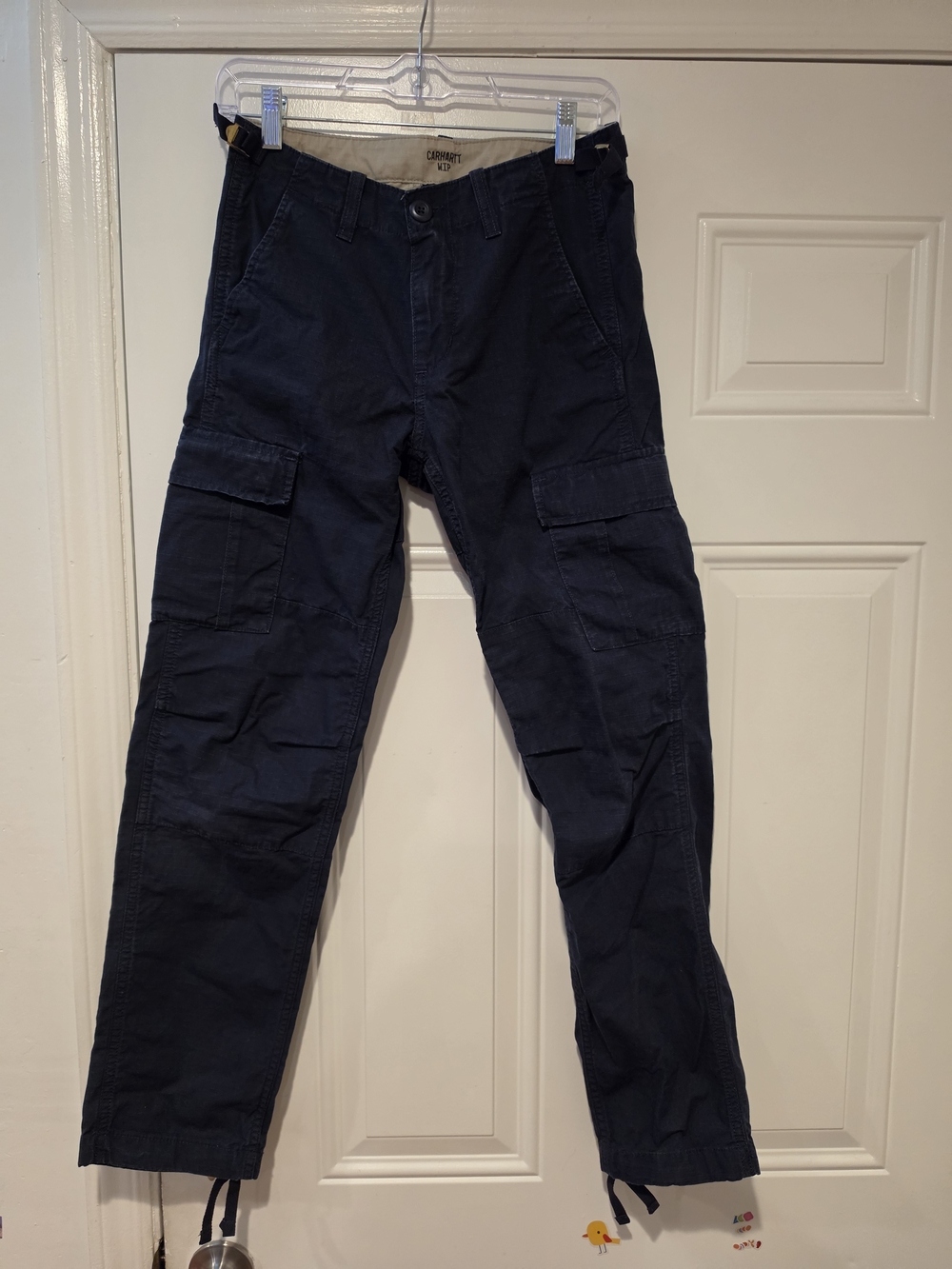 Carhartt Wip Men’s Navy Cargo Pants